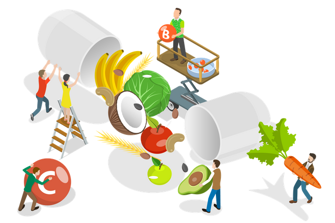Nutritional Supplement  Illustration