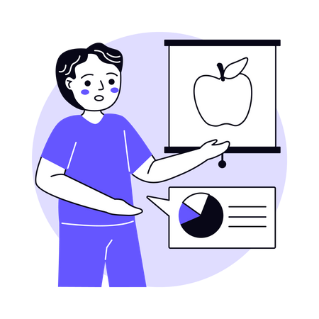 Nutritionist  Illustration