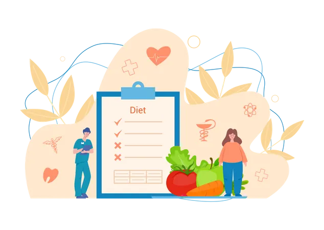 Nutritionist  Illustration