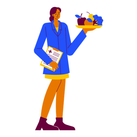 Nutritionist  Illustration