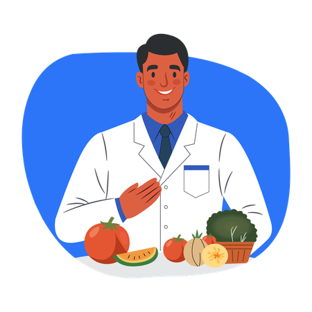 Nutritionist  Illustration