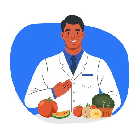 Nutritionist  Illustration