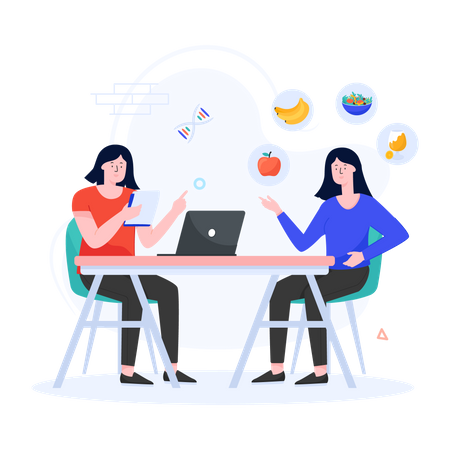 Nutritionist  Illustration