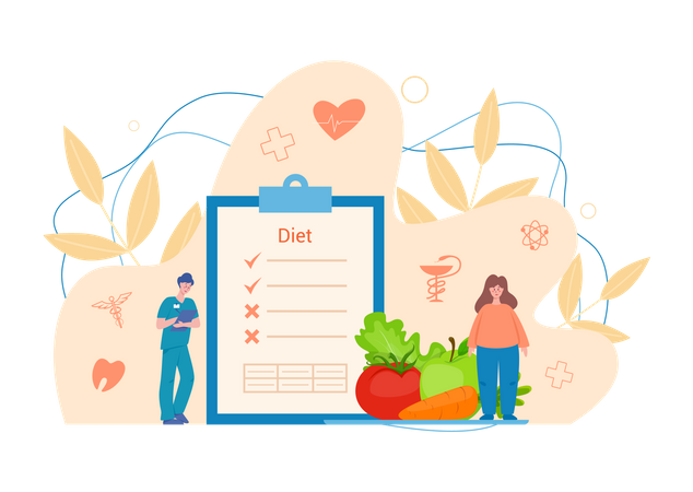 Nutritionist  Illustration