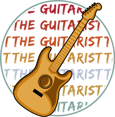 O guitarrista  Ilustração