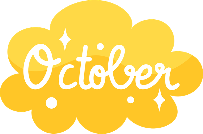 Octobre  Illustration