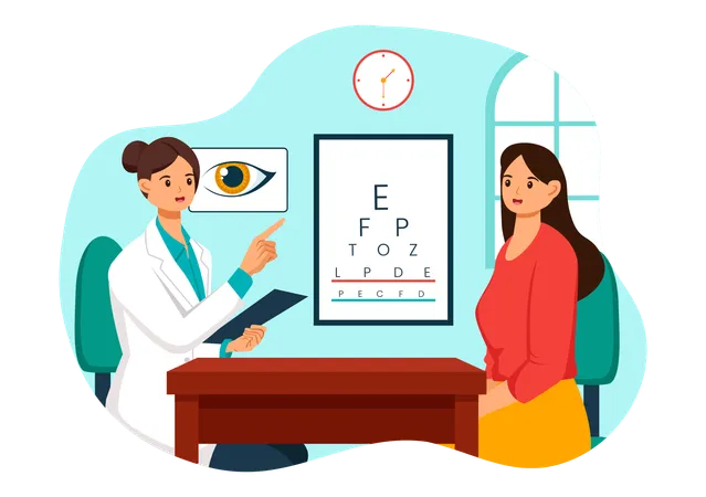 Ocular Health  Illustration