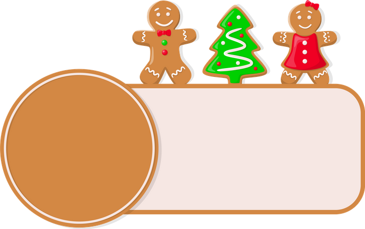 Etiqueta de oferta de navidad  Ilustración