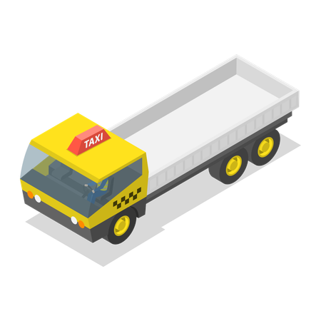 Öffentlicher LKW  Illustration