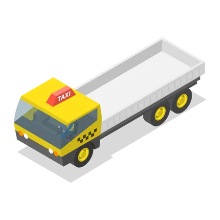 Öffentlicher LKW  Illustration