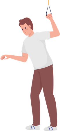 Öffentlicher transport fremder  Illustration