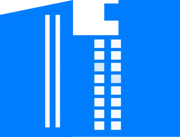 オフィスビル  イラスト