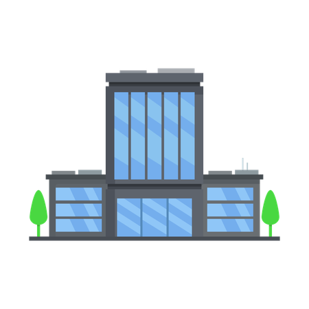 Office Building  Illustration