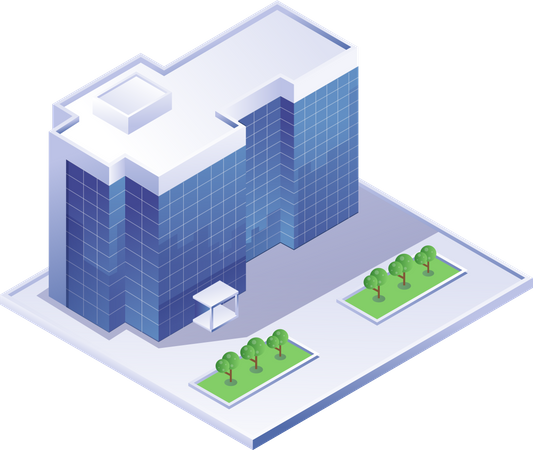 Office building  Illustration