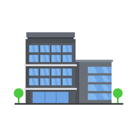 Office Building  Illustration