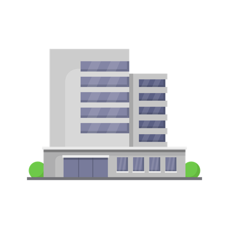 Office Building  Illustration