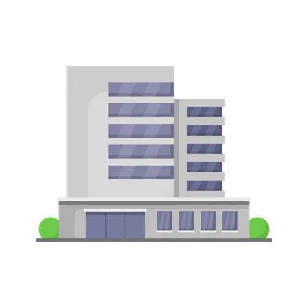 Office Building  Illustration