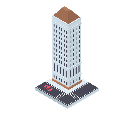 Office building  Illustration