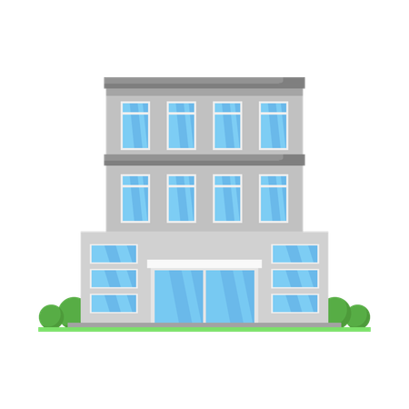 Office Building  Illustration