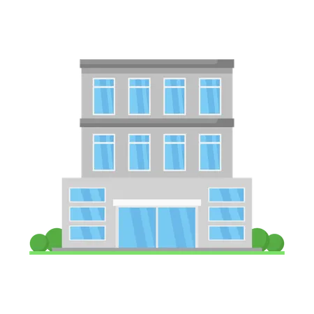 Office Building  Illustration