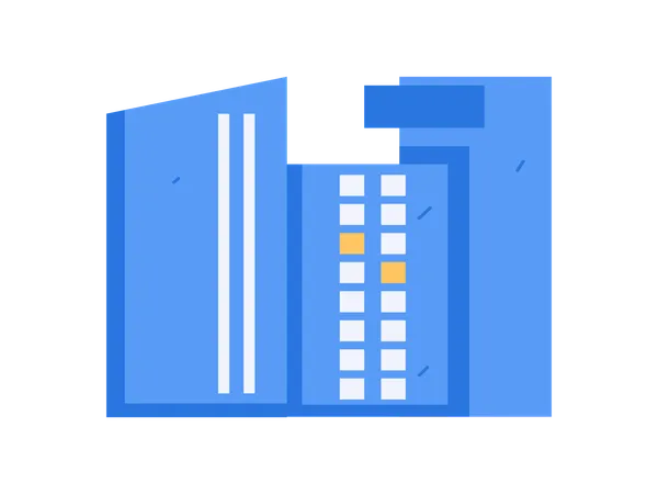 Office building  Illustration