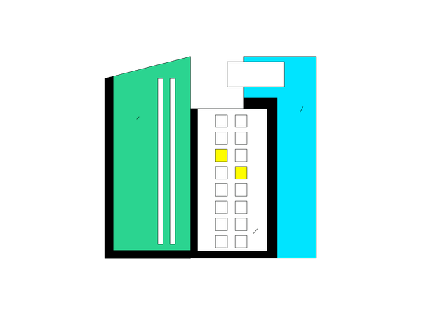 Office building  Illustration