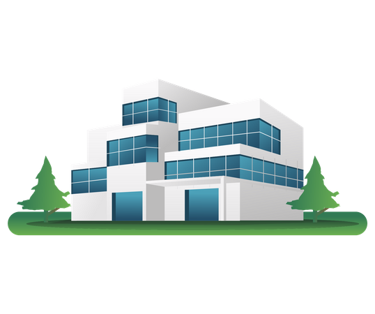 Office building  Illustration