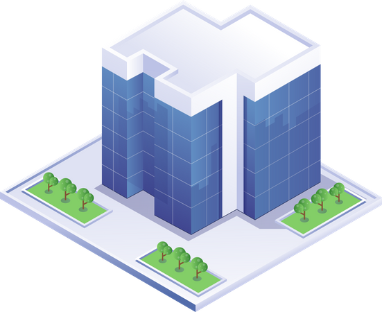 Office building  Illustration