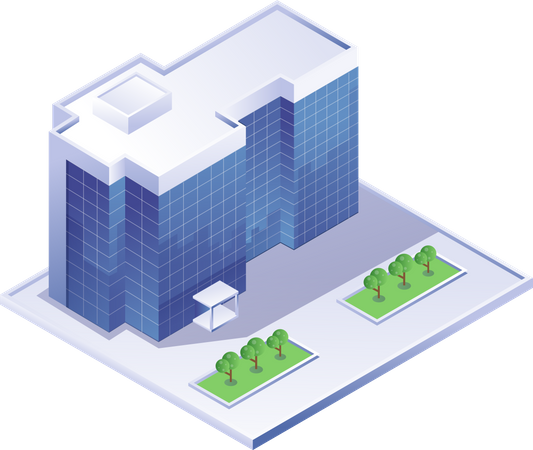 Office building  Illustration