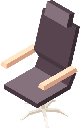 Office Chair Illustration