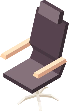 Office Chair  Illustration