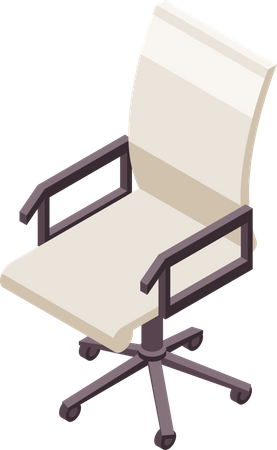 Office Chair  Illustration