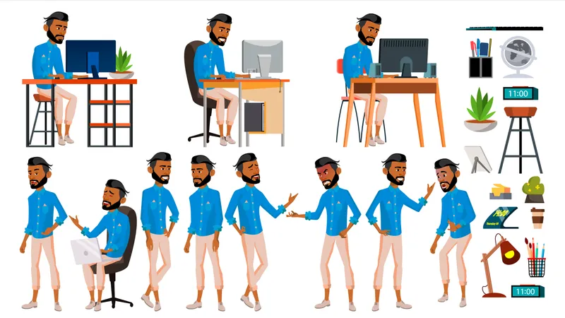 Office Culture  Illustration