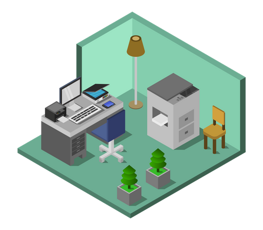 Office  Illustration