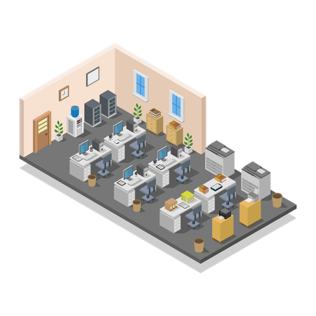 Office room  Illustration