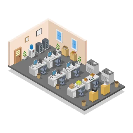 Office room  Illustration