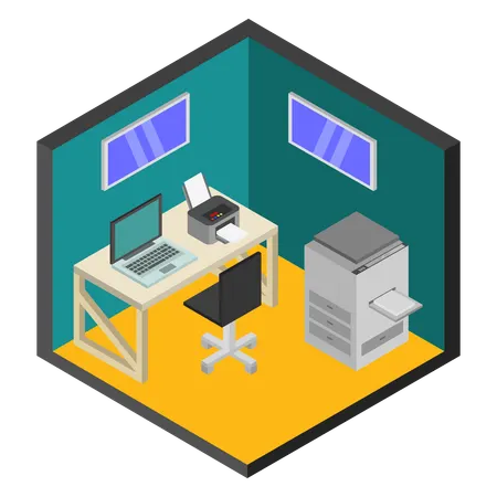 Office room  Illustration