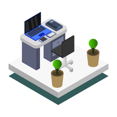 Office room  Illustration