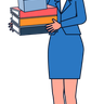 office secretary illustration