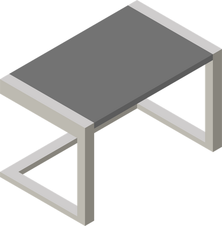 Office Table  Illustration