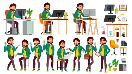 Office Worker Illustration Pack