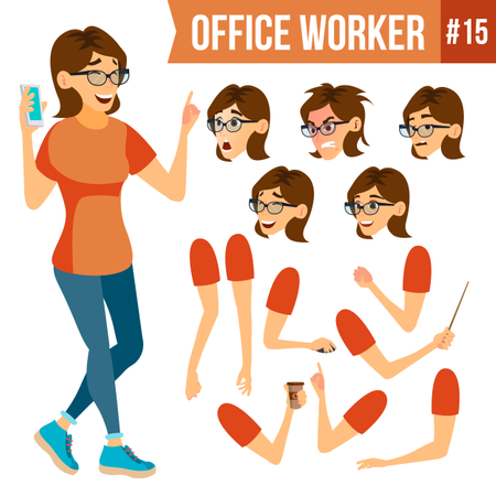 Office Worker  Illustration