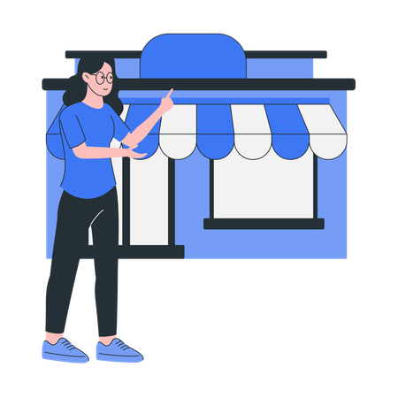 Official Store  Illustration