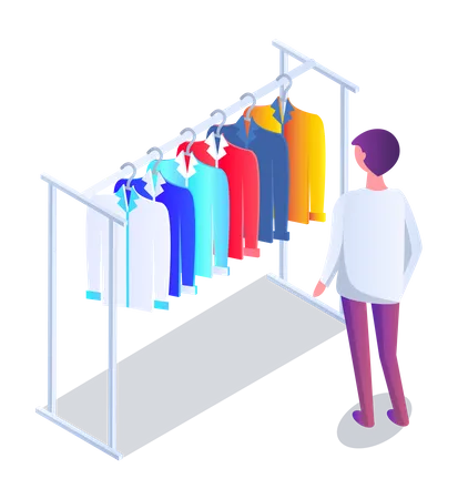 Offline-Shop  Illustration