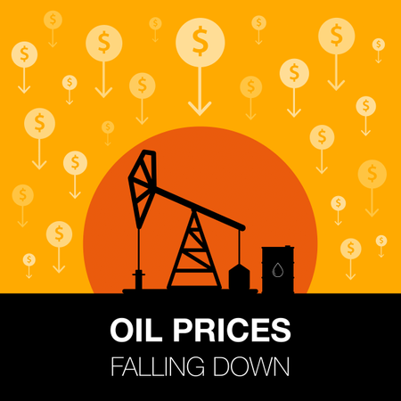 Oil Industry Financial market  Illustration