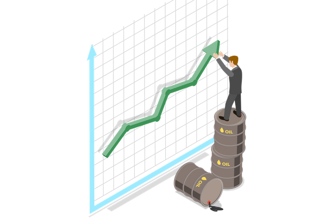 Oil Price  Illustration