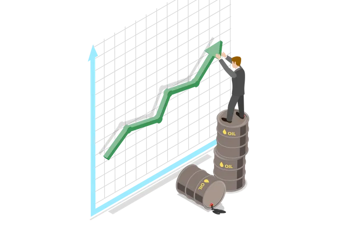 Oil Price  Illustration