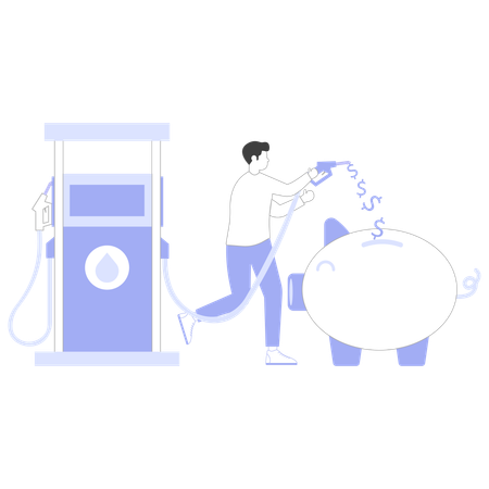 Oil Reserves  Illustration