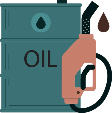 Oil should be saved for future generations  イラスト