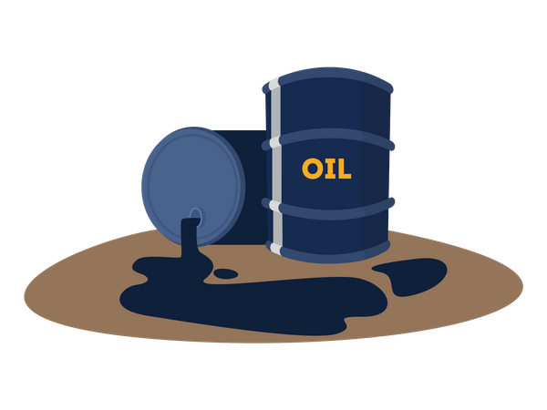 Oil tank  Illustration